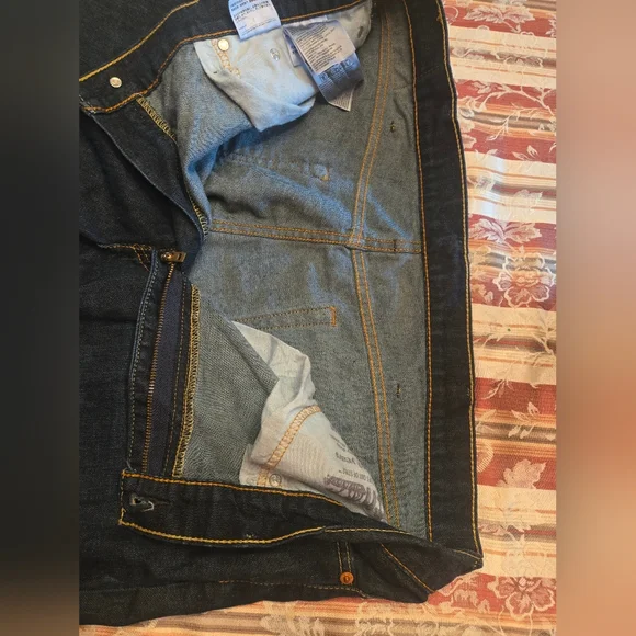 Levi's Men's Relaxed Jeans - Dark Blue - Picture 4 of 6